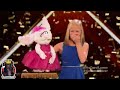 Darci Lynne Full Performance &amp; Golden Buzzer | America's Got Talent 2017 Auditions Week 1 S12E01