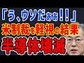 K国「う、ウソだぁぁ!!」米国追加制裁の影響で半導体業界があっさり崩壊へ・・・