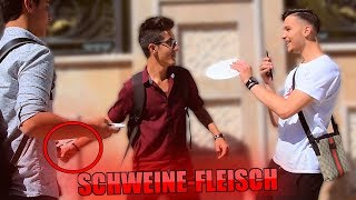 SCHWEINE-FLEISCH Prank in der TÜRKEI !..😱 | STREETCOMEDY | Denizon
