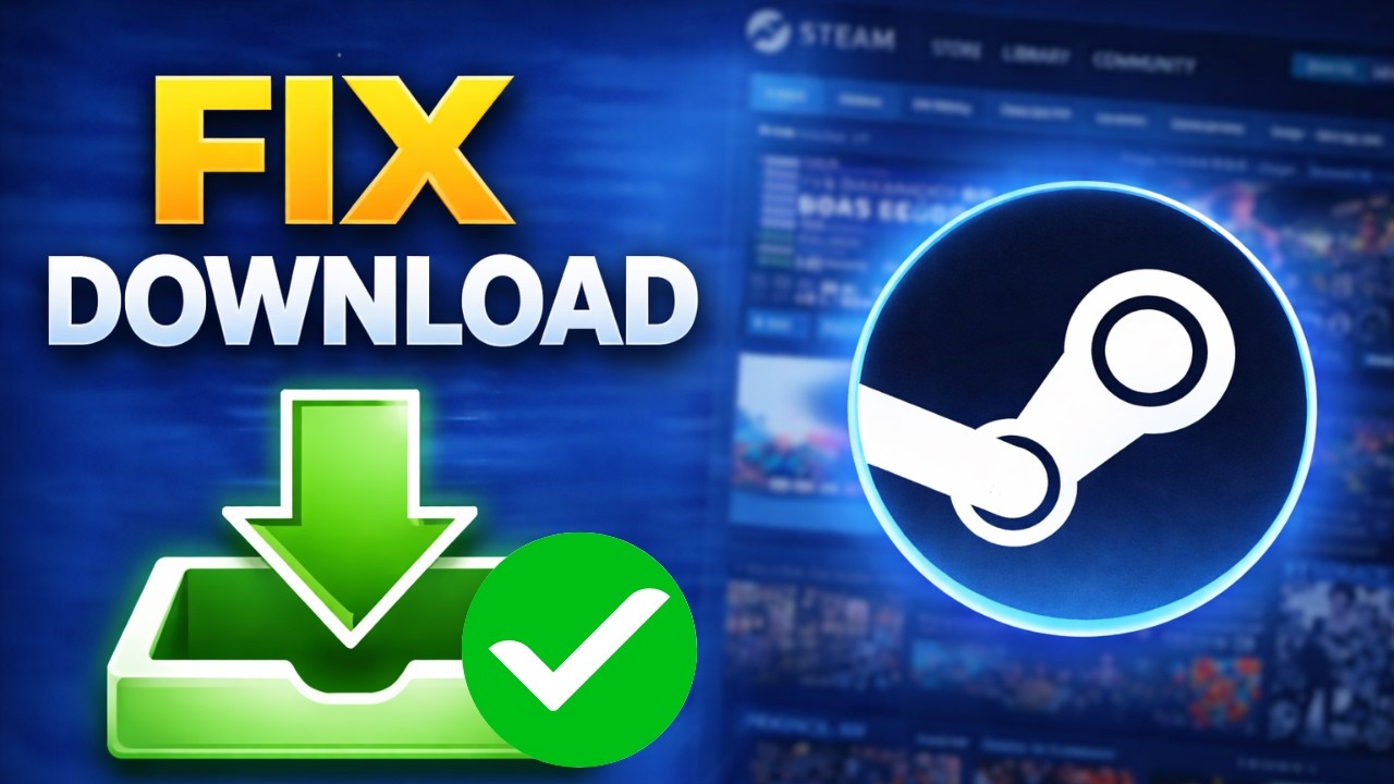 How To Fix Steam Not Downloading Games (2026) | Fast & Easy Fix - YouTube