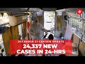 Coronavirus on December 21,  India reports 24,337 new cases in 24-hrs