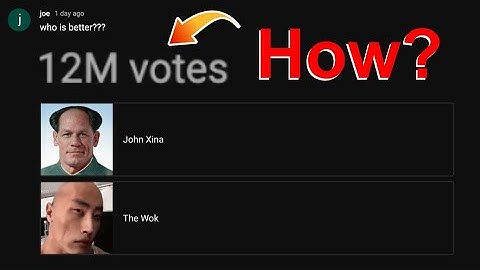 How Small Youtubers Get Millions Of Votes On Polls