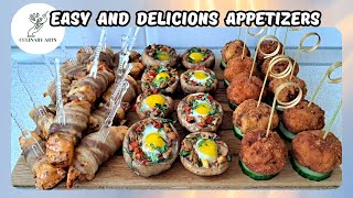 Easy delicions APPETIZER recipes | Perfect party appetizers