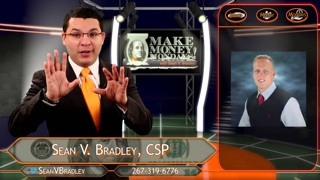 Make Money Mondays With Sean V. Bradley Using Your Value Packages to