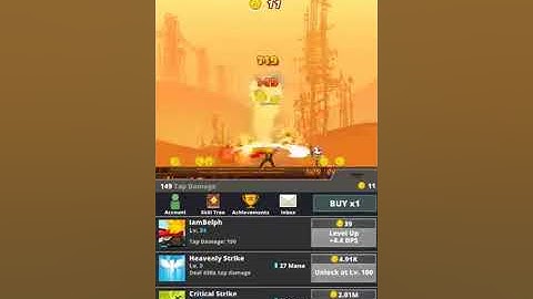 Tap Titans 2 #1 Level 1-20 Walkthrough