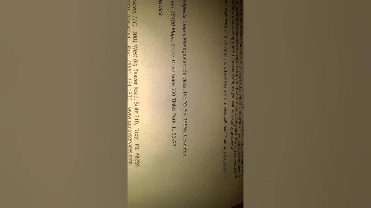 SEDGWICK CLAIMS MANAGEMENT YouTube