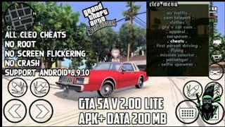 GTA San Andreas and GTA San lite easily download in Android under 190 MB