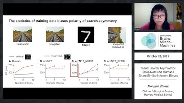 Visual Search Asymmetry: Deep Nets and Humans Share Similar Inherent Biases