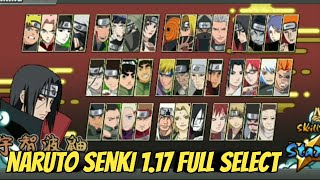 Naruto Senki 1 17 Full Select No Cooldown