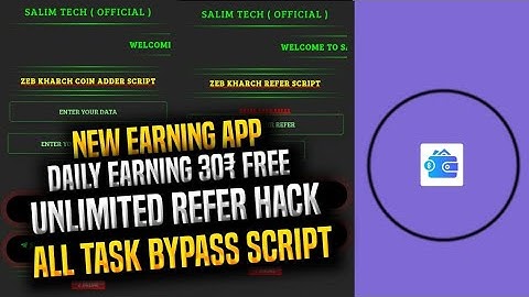 Zeb Kharch App Refer Script | Zeb Kharch App Coin Adder Script | Zeb Kharch App | Zeb Kharch