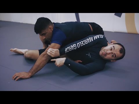 видео: Marcelo Garcia: Elbow Push & Sit Up Escape vs Side Control