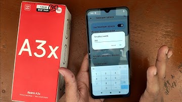 Redmi A3x DPI Option On (Sensitivity Increase) Freefire BGMI