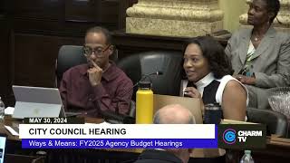 City Council Hearing: FY2025 Agency Budgets – OEM; May 30, 2024