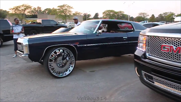 Veltboy314 - 1971 Hardtop Donk on 28" Forgiato Wheels - Naptown Circle City Classics Weekend 2016