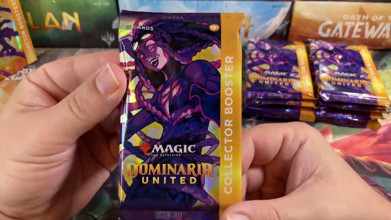Now I Get It.. Dominaria United Collectors Box Opening Magic The Gathering  MTG DMU Textured Foils