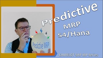 Let discover the Predictive MRP from SAP S4/Hana