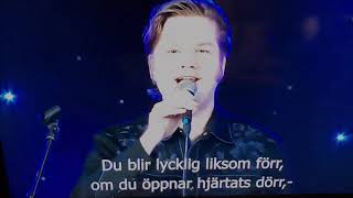 Video thumbnail of "Barnatro, sång Johan Sigvardsson"