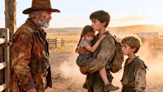Three Orphans Trusted a Dying Cowboy—Then He Became the Father They Needed Most