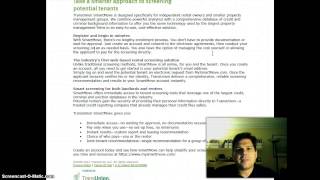 Landlord Tenant Credit web-based rental screening.