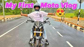My First Moto Vlog With My Dream Bike MT 15 😍