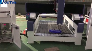 AccTek CNC router machine AKM1212 test for Elliot