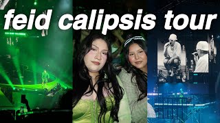 FEID calipsis tour concert VLOG | grwm