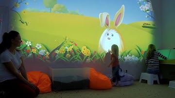 Interior projection videomapping