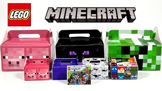 : UNBOXING LEGO MINECRAFT Box !? (MUST SEE!!) Crafting by Me!