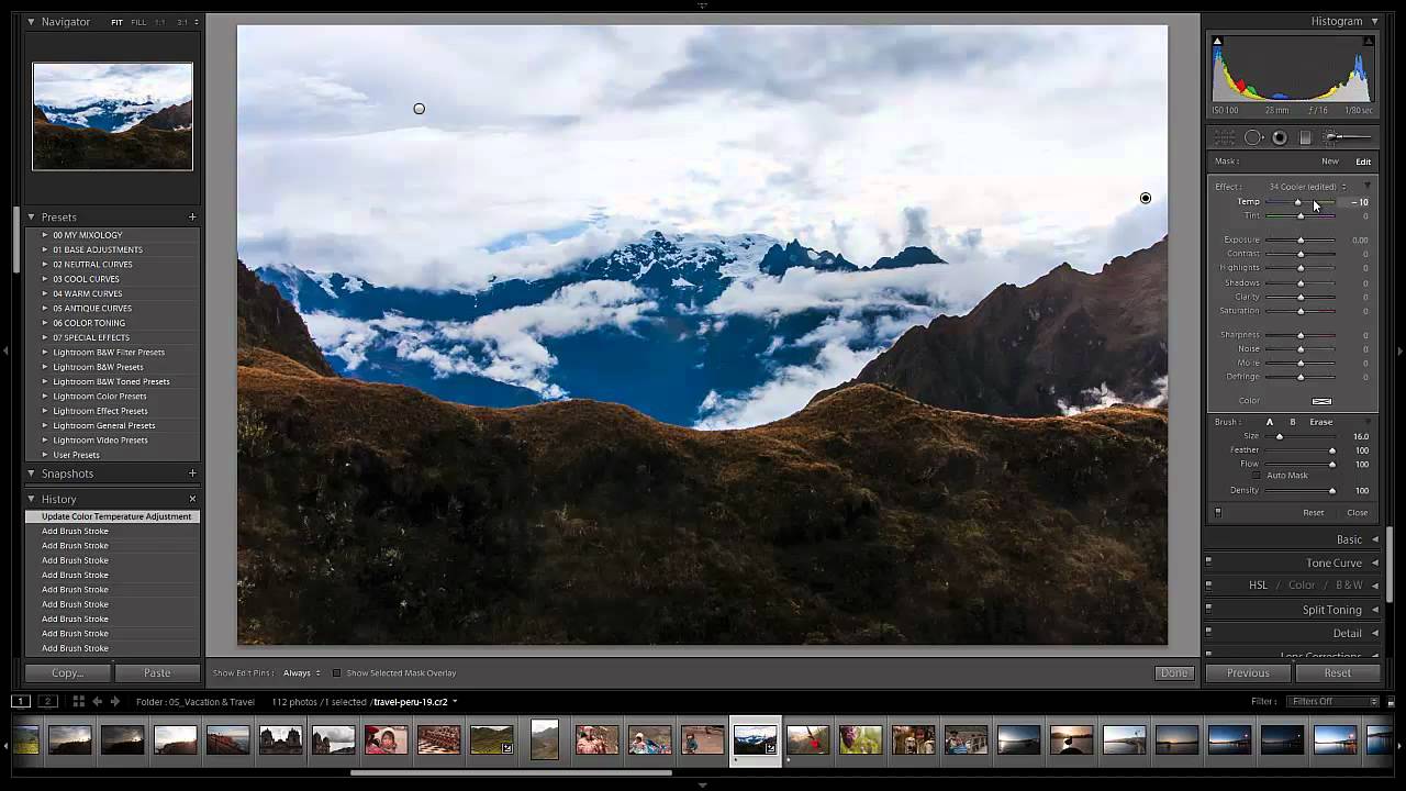 Creatively Editing an Ordinary Walk-Up Landscape Raw Image in LR4