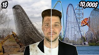 $1 VS $10000 AMUSEMENT PARKS