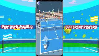 Grand Tennis Evolution 2020 - Free Tennis Game for kids quick promo screenshot 1