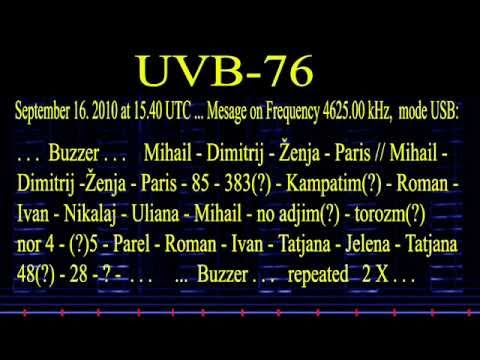 UVB-76/MDZhB-voice message-September 16.2010
