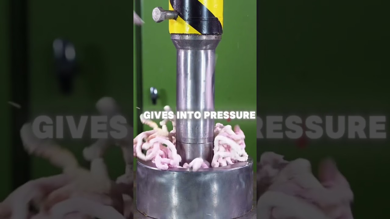 🔴 Hydraulic Press – “Pressure Meets Peace”