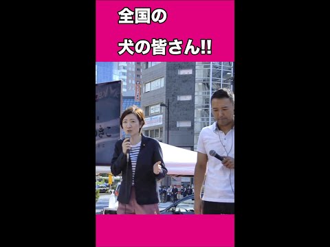 れいわ新選組 決起しまくり大会｜山本太郎の言葉シリーズ④｜山本＆大石の”夫婦”漫才？ #Shorts