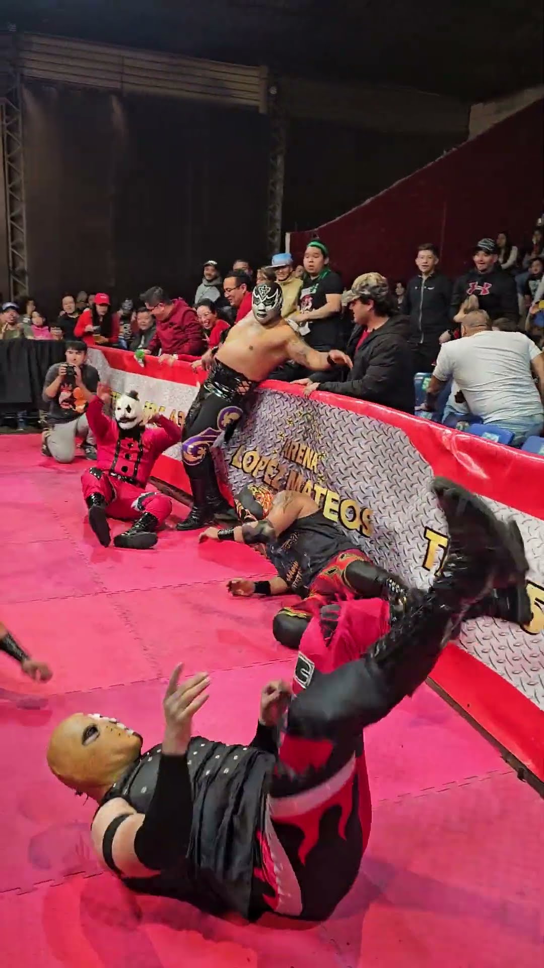 Topes del Manicomio en la Arena López Mateos