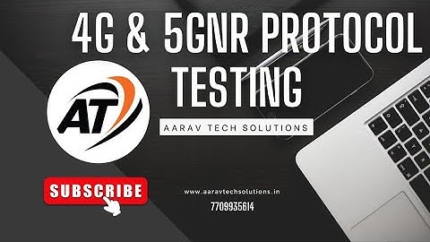 4G & 5G  Protocol Testing Demo