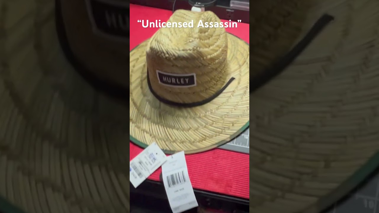 😱 Hurley StrawHat In Camo Outerbanks Water Bottle (Summer EDC Upgrade) 