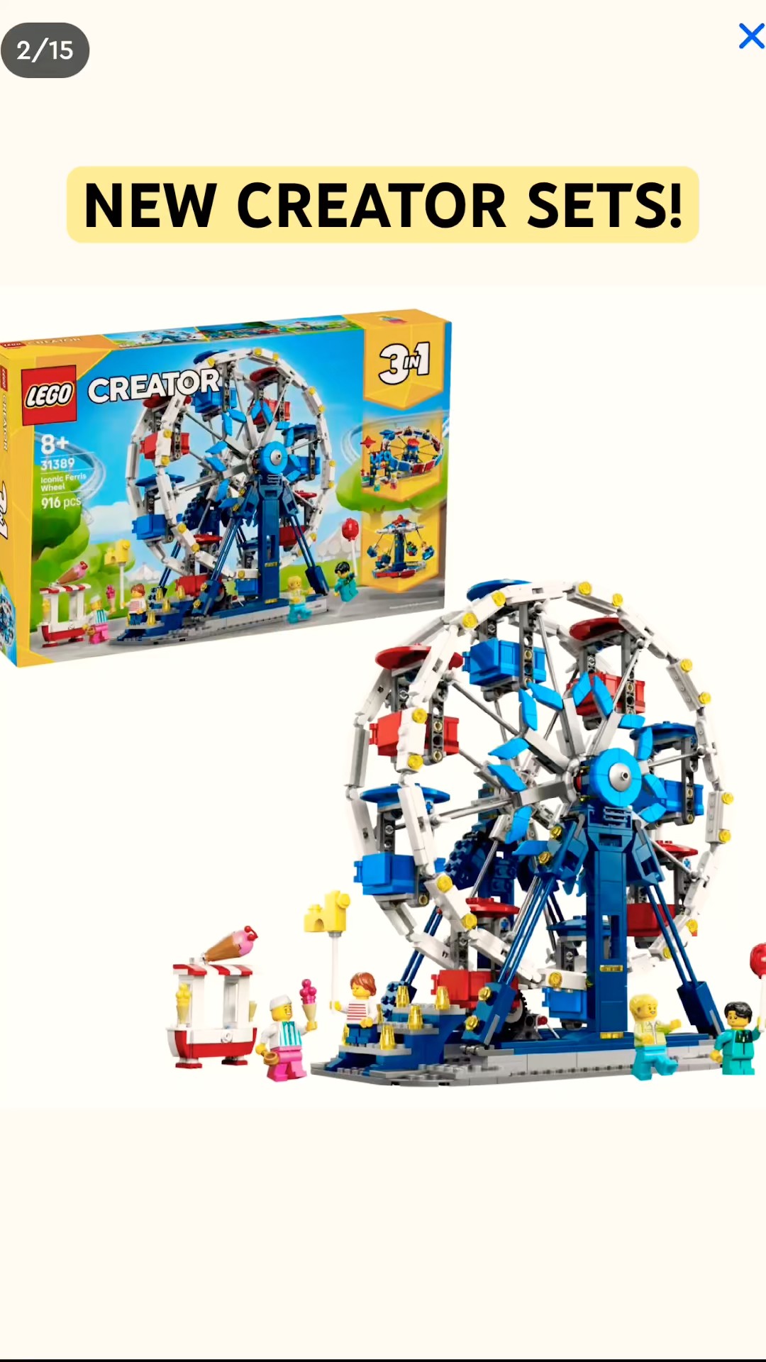 NEW Lego Creator 3in1 Sets! Releasing June 1st! #new #lego