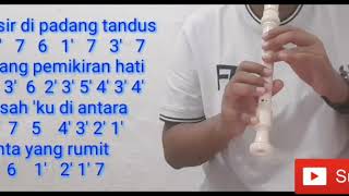 Not Angka Ayat - Ayat Cinta Recorder Cover | Not angka pianika ayat - ayat cinta