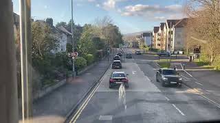 Attempt 2 Onboard First Glasgow 38457 LG72 DZB Service 60A From Hillfoot to Milngavie