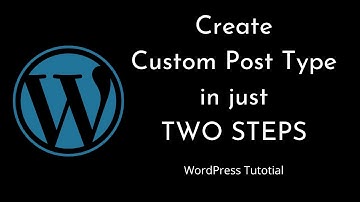 How to create Custom Post Type in just TWO STEPS | WordPress | Beginners Tutorial | Tutorial - 11