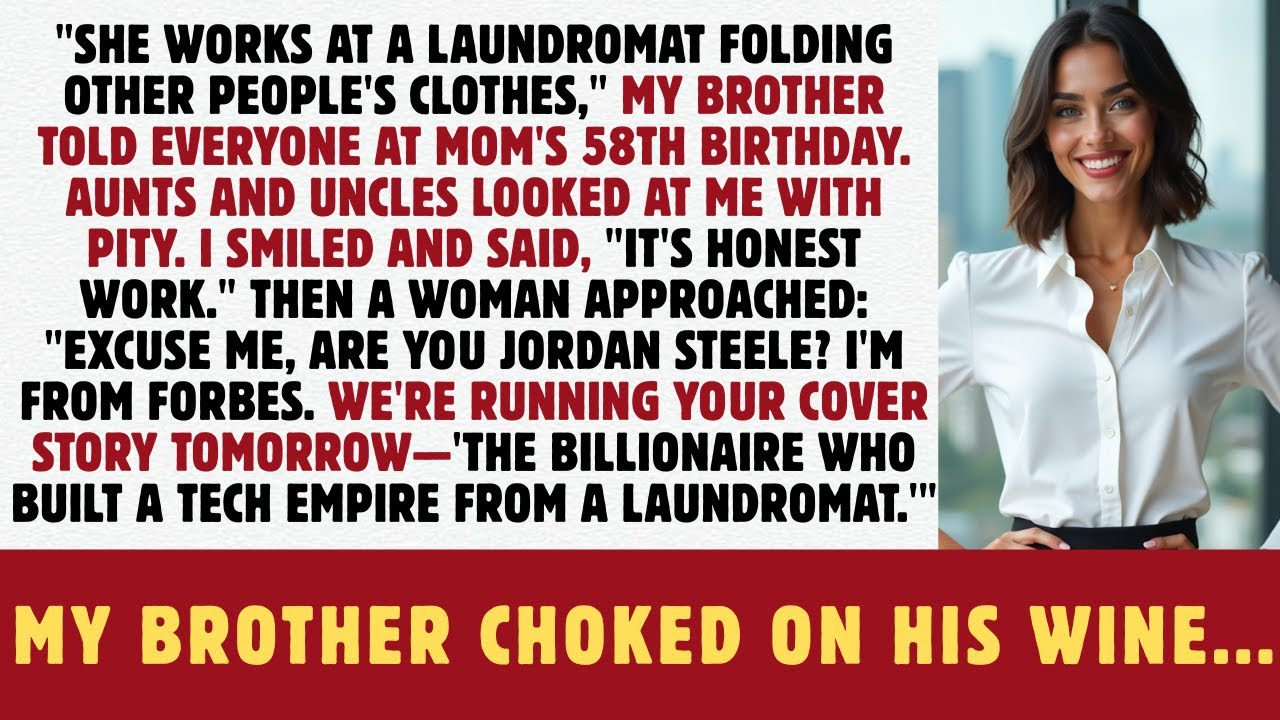 НА 58-ЛЕТИЕ МАТЕРИ МОЙ БРАТ СКАЗАЛ: «ОНА РАБОТАЕТ В ПРАЧЕЧНОЙ». ПОТОМ МНЕ ПОЗВОНИЛ РЕПОРТЕР FORBES