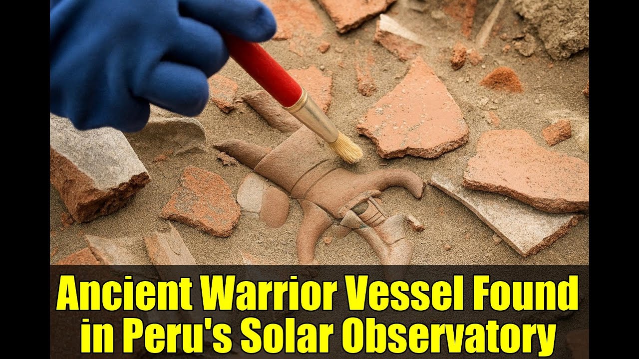 Ancient Warrior Vessel Found in Peru's Solar Observatory