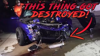 CRAZY Built Cars Get DESTROYED While Street Racing + COPS! - Illegal Street Racers #33