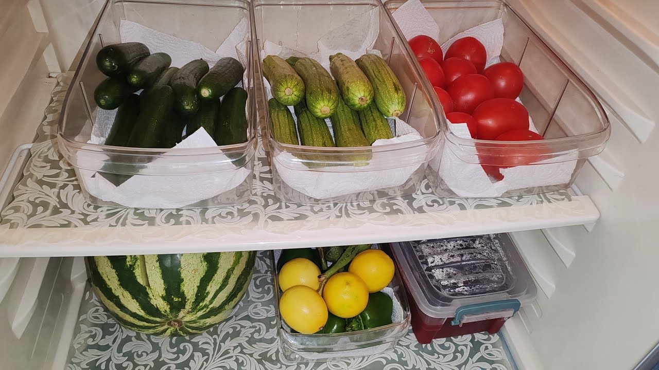 روتين تنظيف الثلاجة/غدا سريع/مشاهدة ممتعة🌷