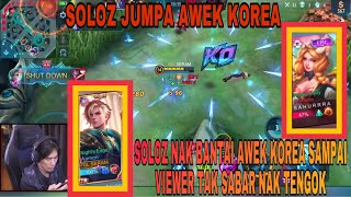 Soloz Nak Bantai Awek Korea Sahurrra Bikin Viewer Terhibur Semua Viewer Terhibur Dgn Gameplay Ni 