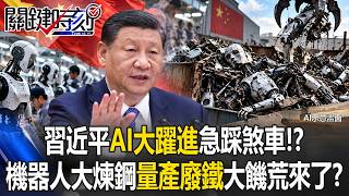 中國AI熱潮對照大煉鋼，證監會踩煞車擋機器人公司IPO