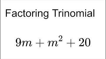 Trinomial Factoring - leading coefficient = 1, extra tips