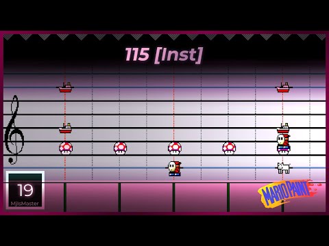 Elena Siegman: 115 [Instrumental / Karaoke] - Mario Paint Composer - YouTube