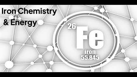 Iron Chemistry and Energy